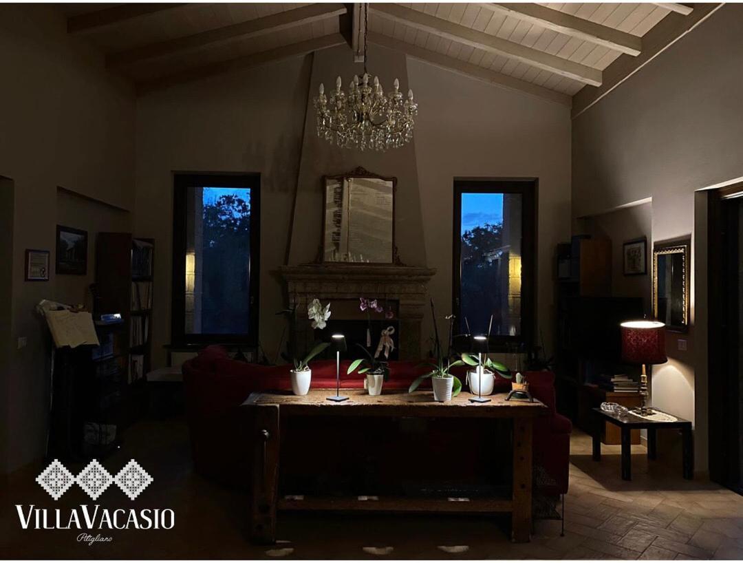 Agriturismo Eco-Bio Villa Vacasio Pitigliano Ngoại thất bức ảnh